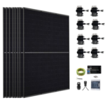 KIT SOLAIRE RACCORDÉ RÉSEAU ÉVOLUTIF 3200W SHARP - AUTO CONSOMMATION DIRECT