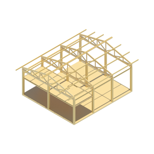 Kits de construction à ossature bois écologique