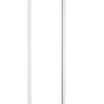 Fenêtre fixe Alu Primo blanc H.215 x l.60 cm, fixe sans ouverture