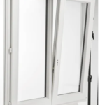 Fenêtre Fixe PVC Brico Essentiel blanc H.105 x l.100 cm