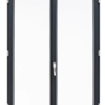 Fenêtre alu Essentiel 2 vantaux 115x90 cm gris