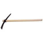 Pioche de terrassier - Œil oval - Emmanche bois - 2,5 Kg