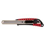 Cutter manche bi-matière à retour de lame automatique, 18 mm- L.190mm