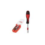 Tournevis porte-embouts extra-fin ULTIMATE avec 15 embouts de vissage TORSIONpower