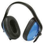 Casque anti-bruit bleu, 25 db